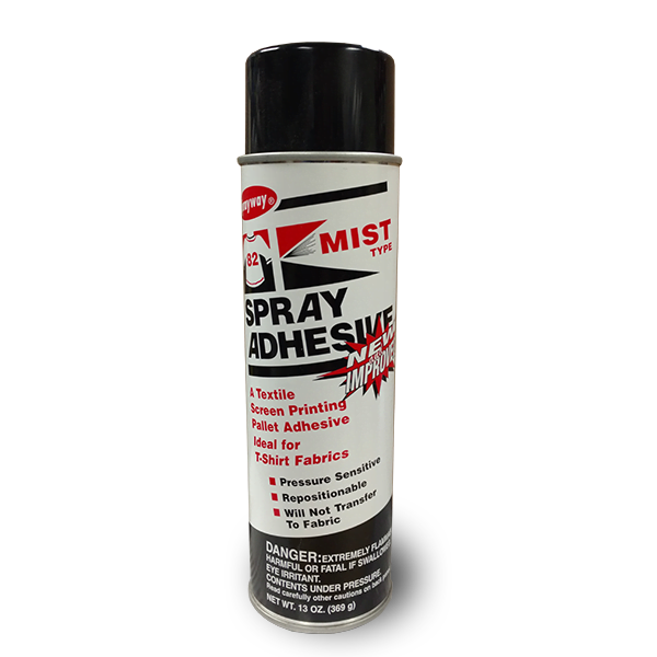 Keo dán định vị trong ngành may, thêu & in lụa Sprayway Mist Pallet Adhesive 82