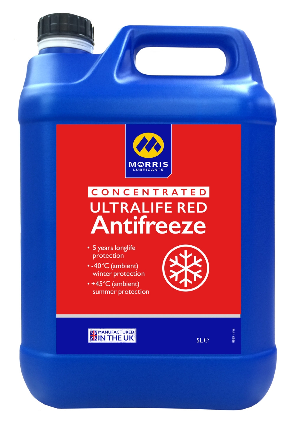 Nước làm mát: Ultralife Red Antifreeze Morris ULR (5L)