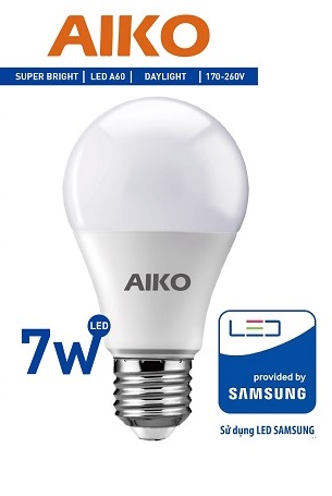 Bóng đèn LED bulb AIKO, công suất 7W