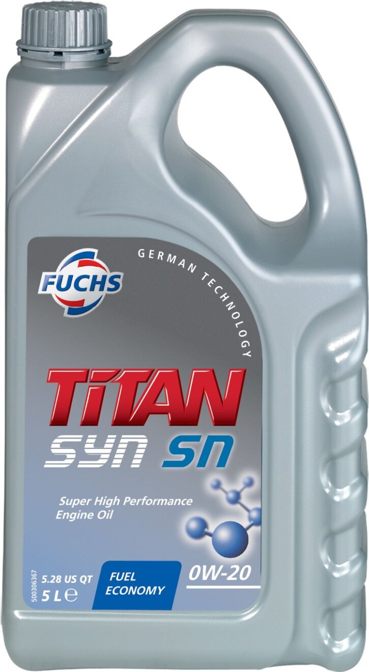 Titan Syn Sn+ SAE 0W-20 Can 4L