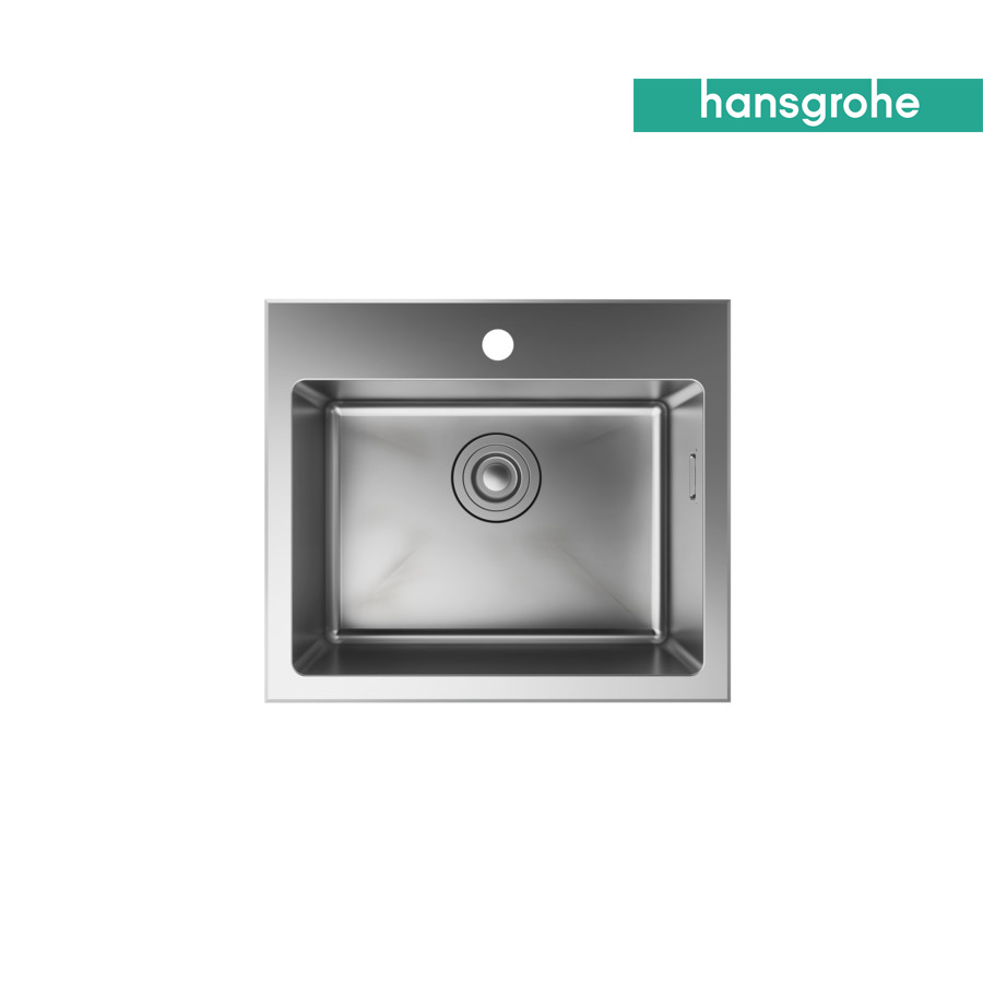 Hansgrohe - Chậu bếp đơn Inox S43 520 B1 (43353807)